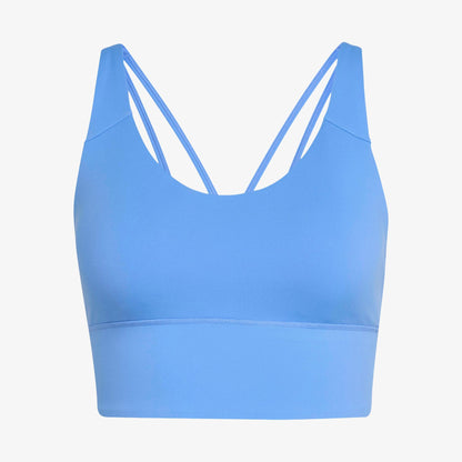 Adidas 3-stripes Studio All Me Kadın Mavi Bra