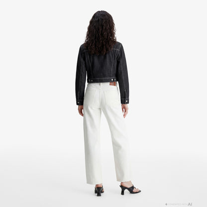 Calvin Klein Workwear Rinse Kadın Mavi Ceket