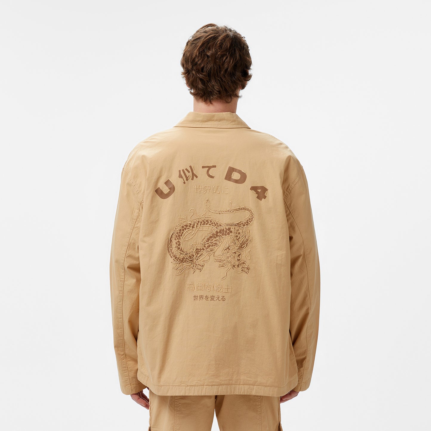 United4 Oversize Erkek Kahverengi Mont
