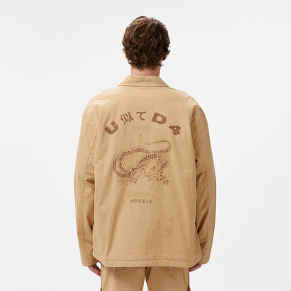 United4 Oversize Erkek Kahverengi Mont