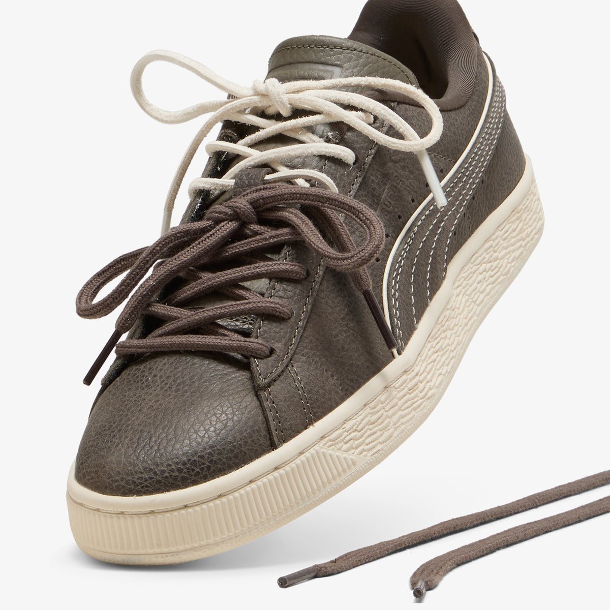 Puma Suede Bloom Dress-up Kadın Kahverengi Spor Ayakkabı