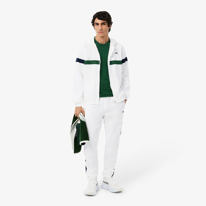 Lacoste Erkek Regular Fit Renk Bloklu Beyaz Eşofman Takımı