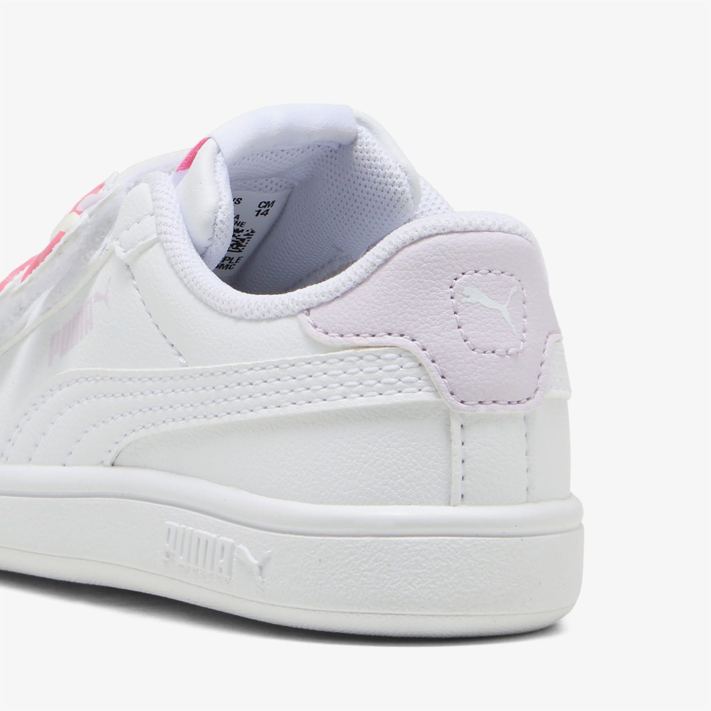 Puma Smash 3.0 Badges Bebek Beyaz Spor Ayakkabı