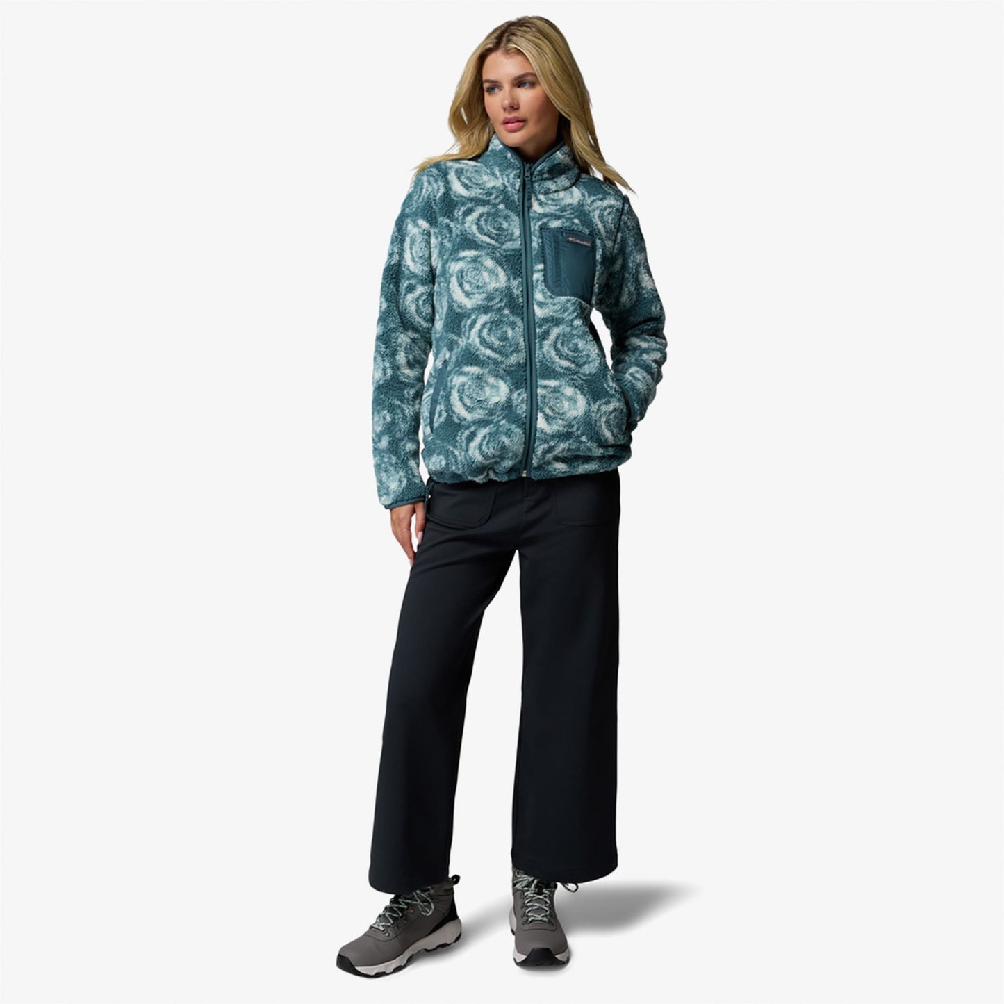 Columbia West Bend Kadın Mavi Sweatshirt