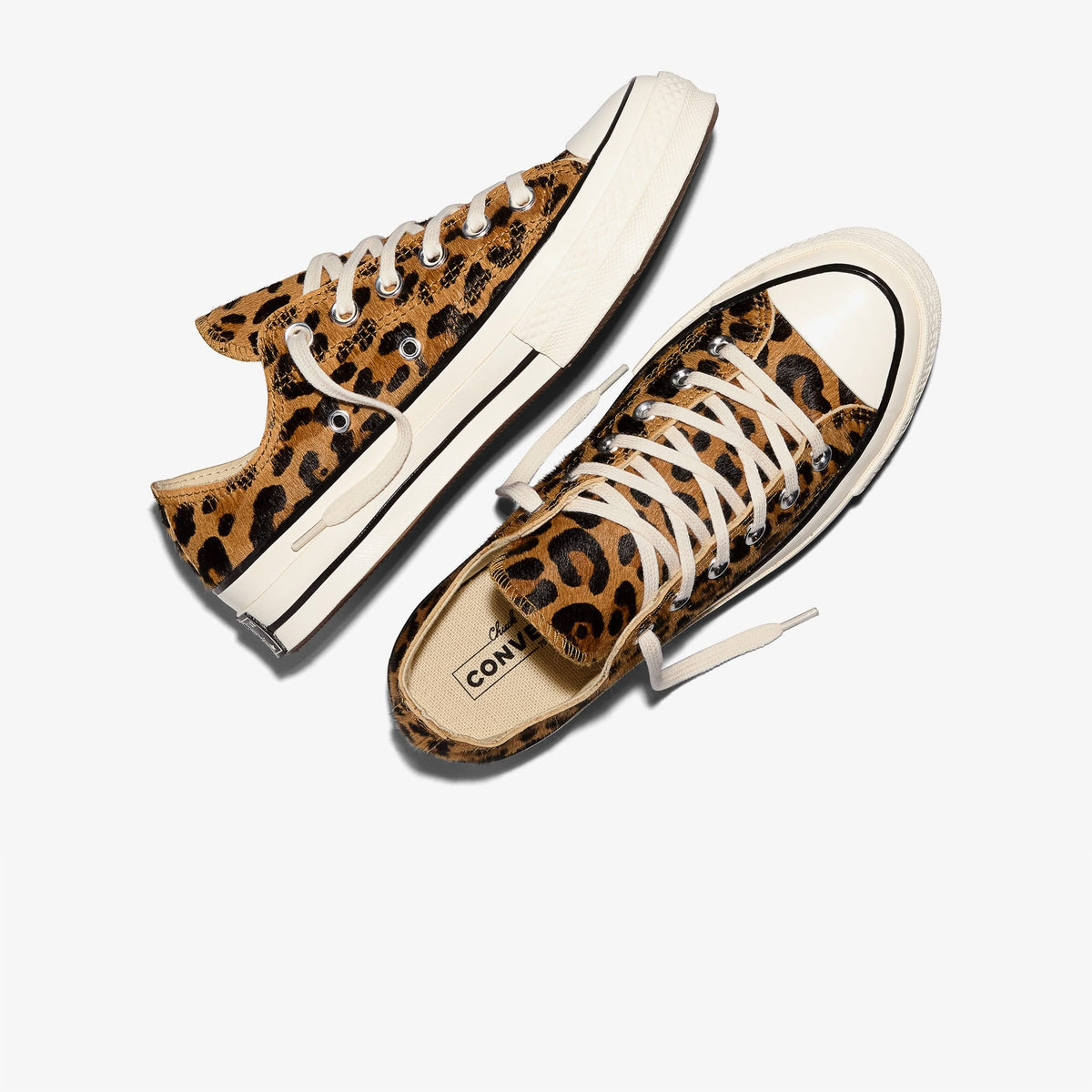 Converse Chuck 70 Unisex Desenli Kahverengi Sneaker