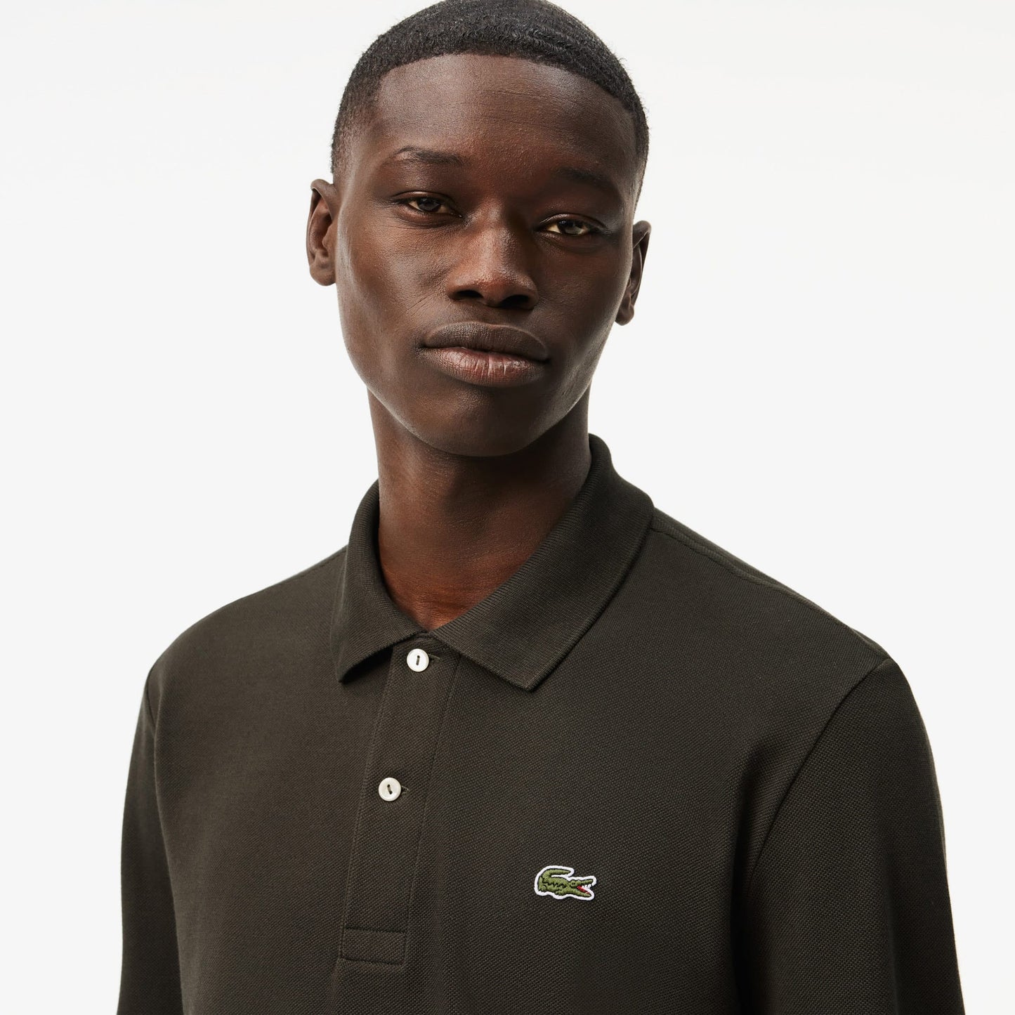 Lacoste L.12.12 Erkek Classic Fit Uzun Kollu Bordo Polo