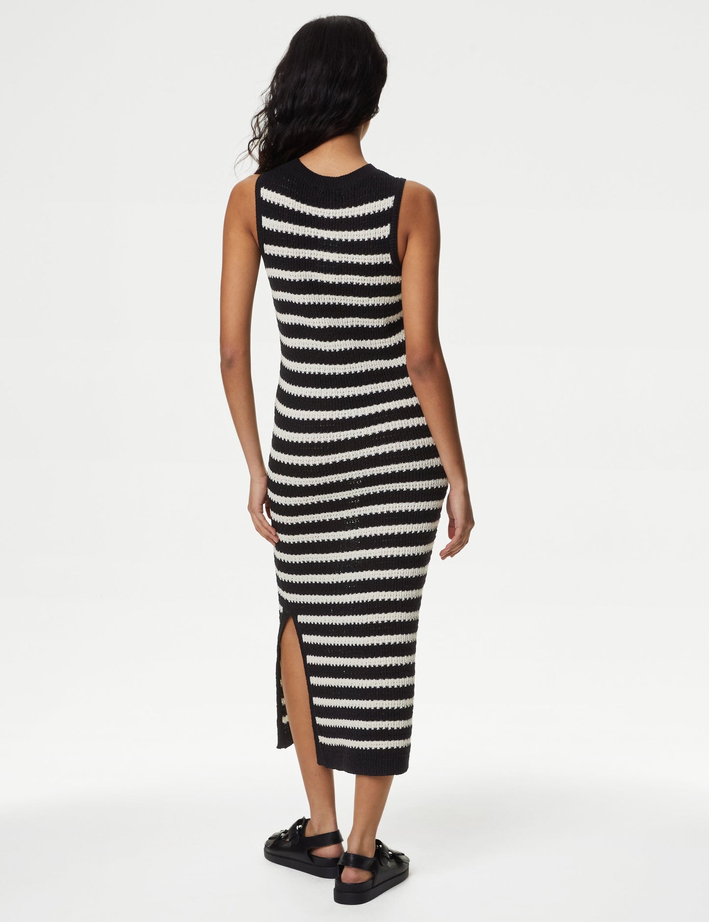 Regular Fit Midi Elbise