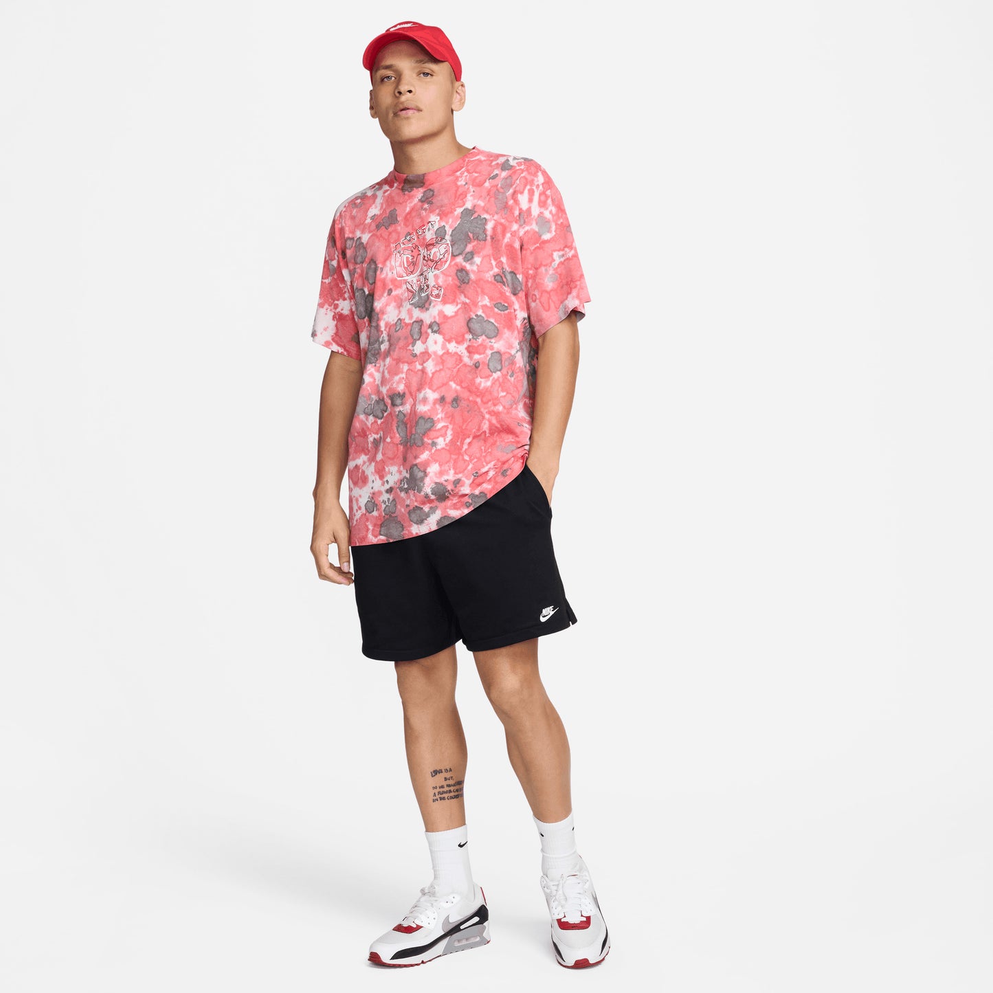 Nike Club Flow Erkek Siyah Şort