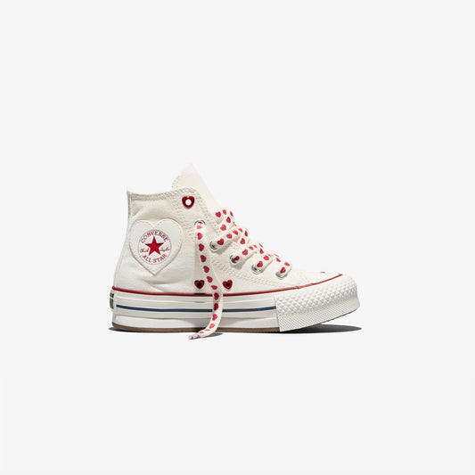 Converse Chucks In Love Chuck Taylor All Star Eva Lift Çocuk Krem Sneaker