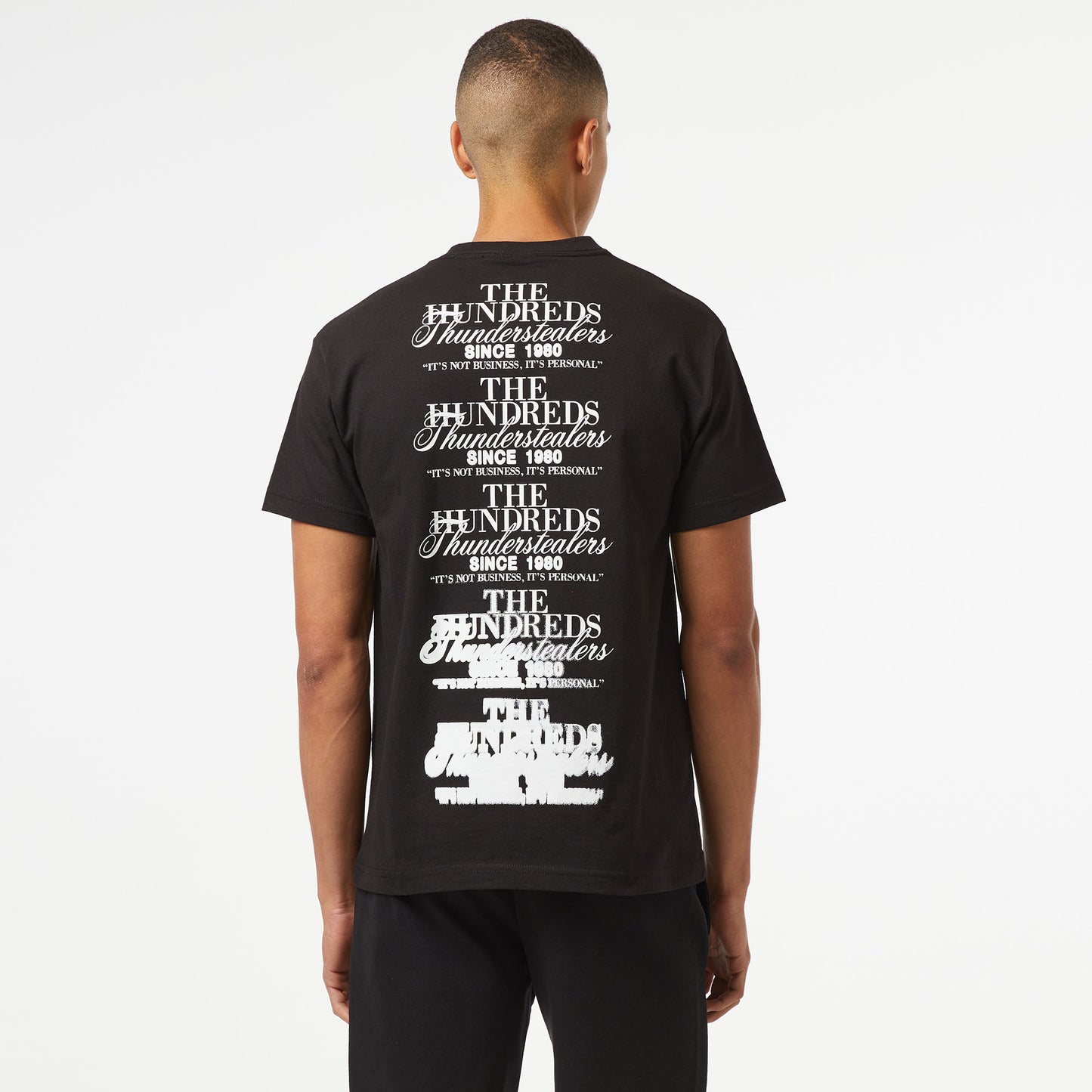 The Hundreds Business Minded Erkek Siyah T-shirt
