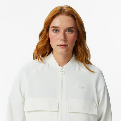 Lacoste Kadın Regular Fit Krem Gömlek