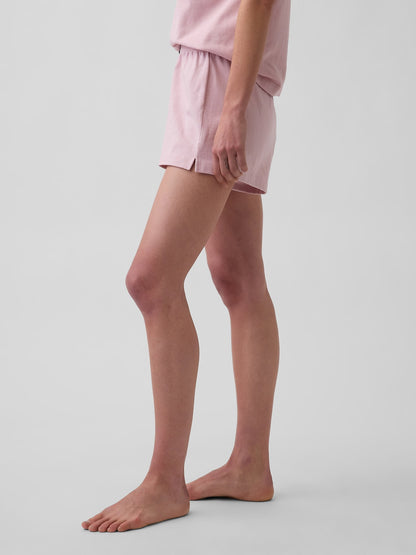 Açık Pembe Boxer Pijama Şort