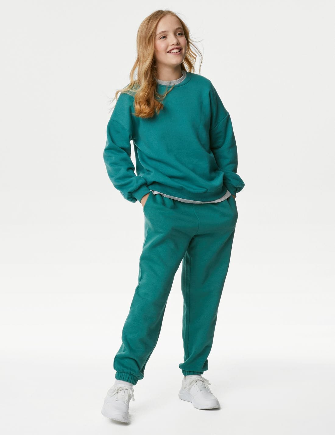 Regular Fit Yuvarlak Yaka Sweatshirt (6-16 Yaş)