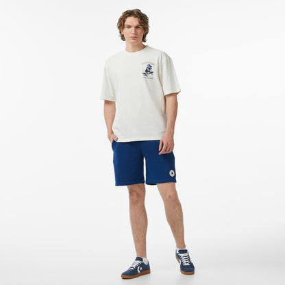 Converse Regular Fit Erkek Krem T-shirt