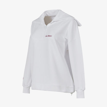 New Balance Wnc1609 Lifestyle Kadın Beyaz Sweatshirt