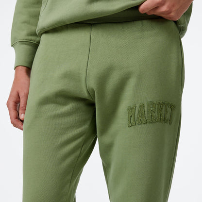 Market Vintage Wash Arc Erkek Yeşil Eşofman Altı
