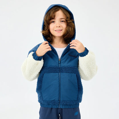 Skechers Sherpa Çocuk Mavi Mont
