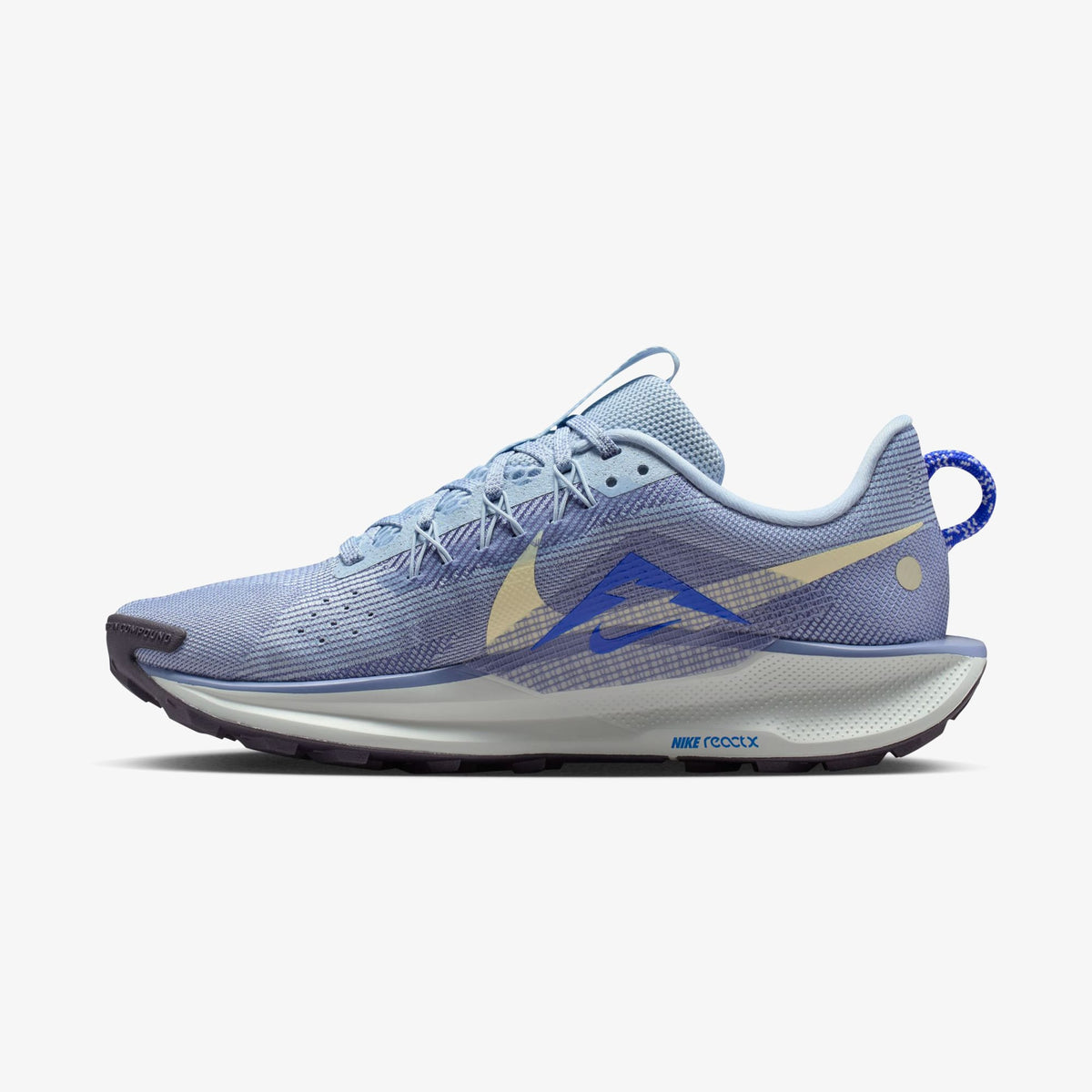 Nike Reactx Pegasus Trail 5 Kadın Mavi Koşu Ayakkabısı