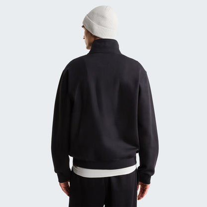 The North Face Essential Simple Dome Relaxed 1/4 Zip Erkek Siyah Polar