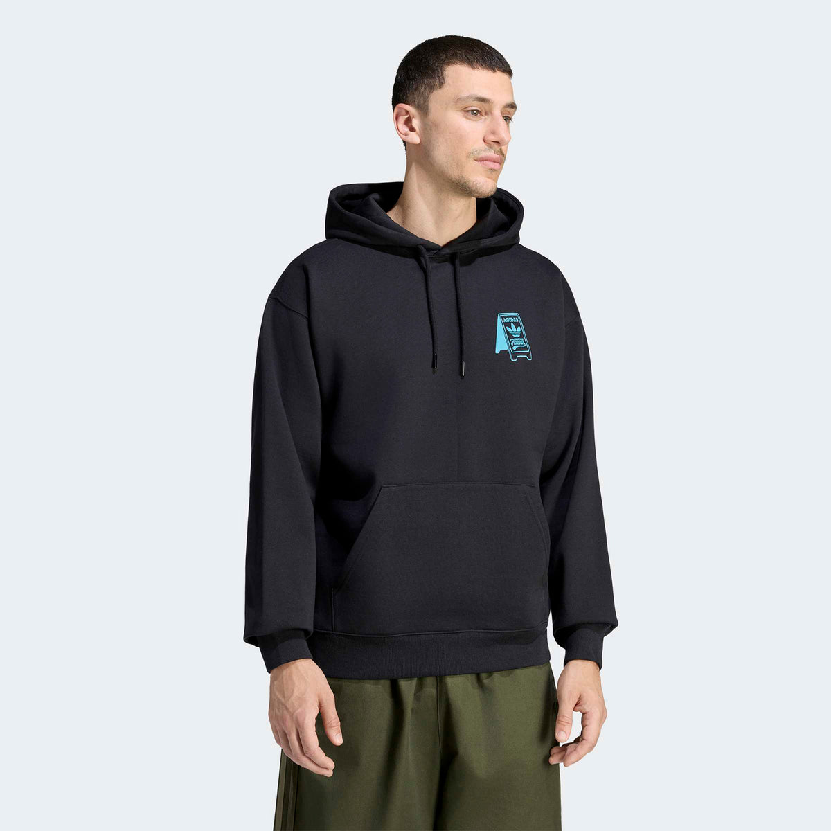 Adidas Food Cart Hd Erkek Siyah Sweatshirt