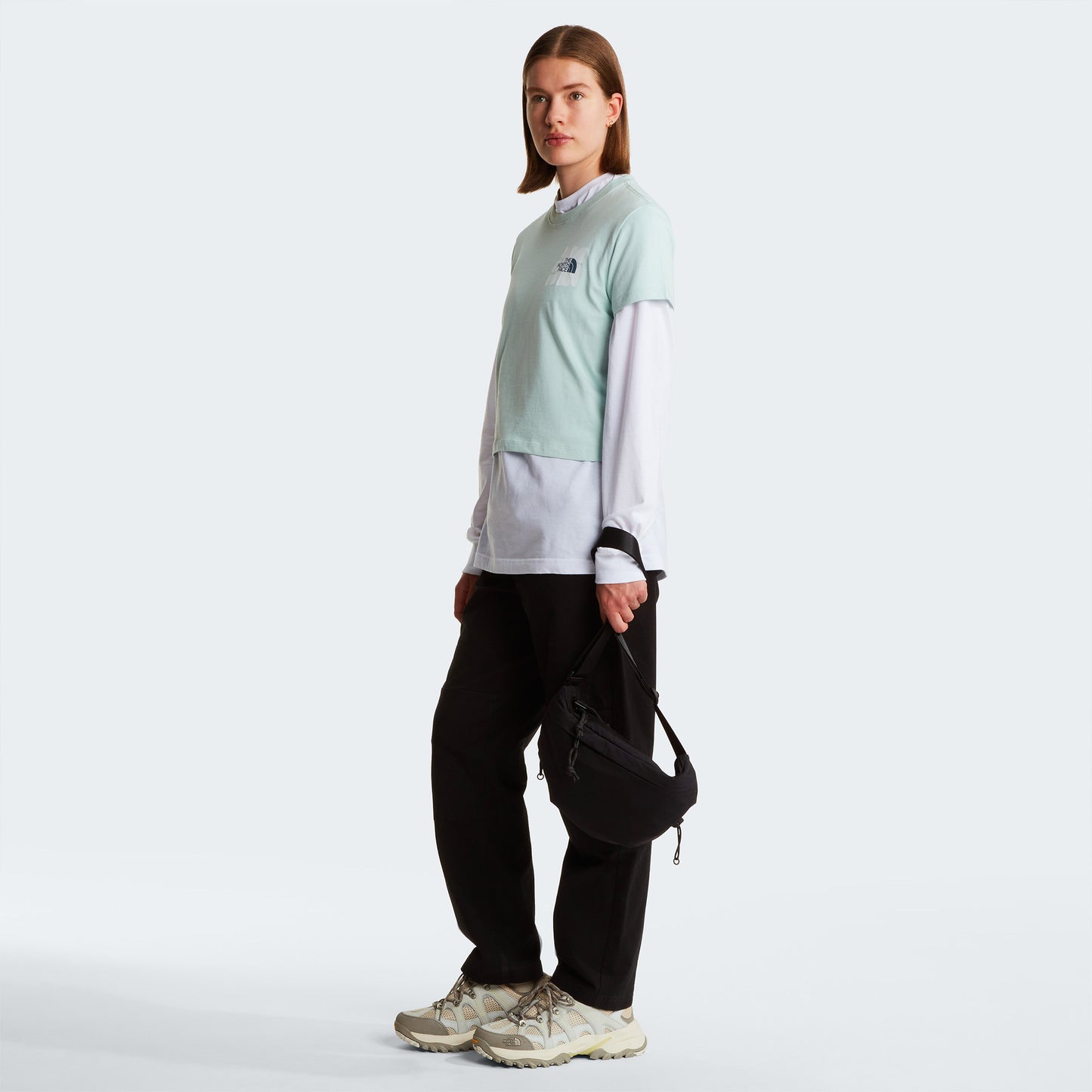 The North Face Sun Regular Kadın Mavi T-shirt