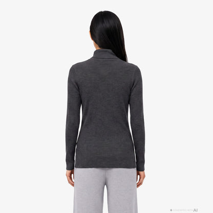 Lacoste Slim Fit Kadın Gri Polo