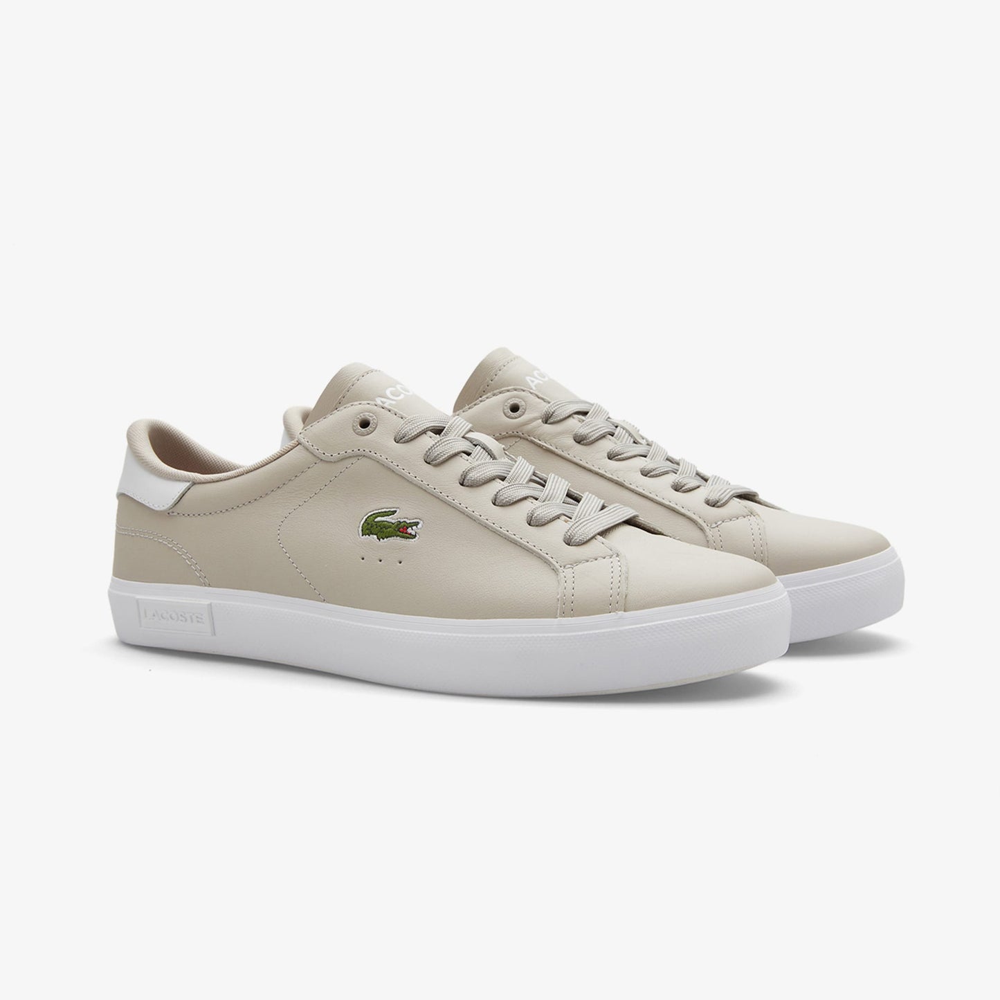 Lacoste Powercourt Erkek Bej Spor Ayakkabı