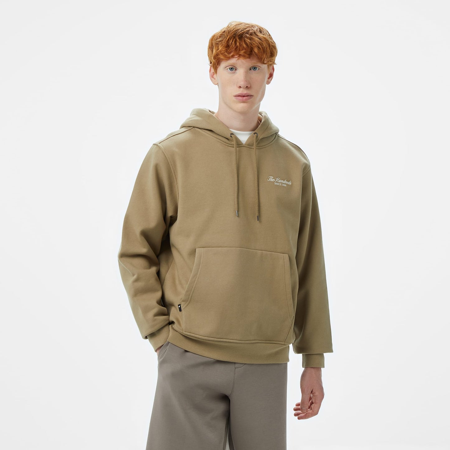 The Hundreds Vibes Pullover Erkek Kahverengi Hoodie