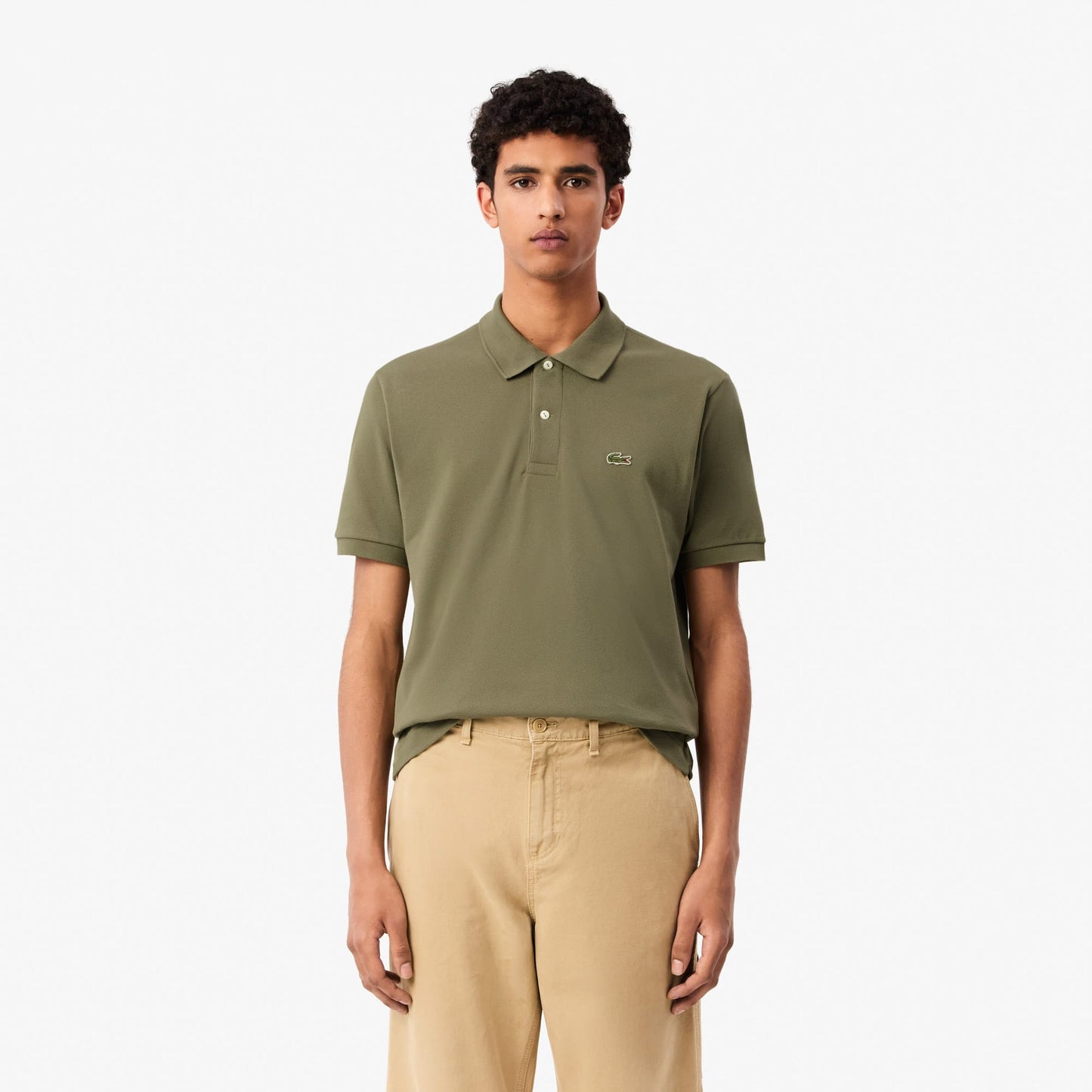 Lacoste L.12.12 Erkek Classic Fit Haki Polo