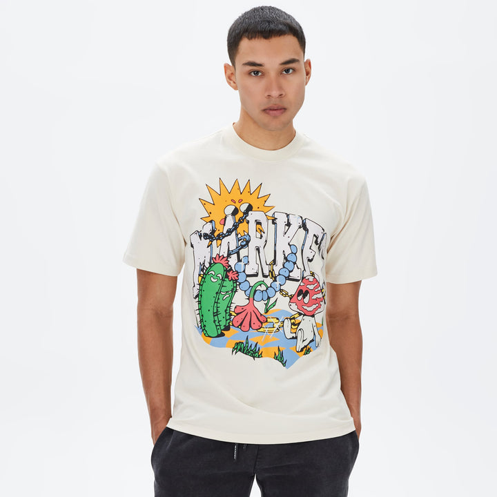 Market Fantasy Farm Erkek Krem T-shirt