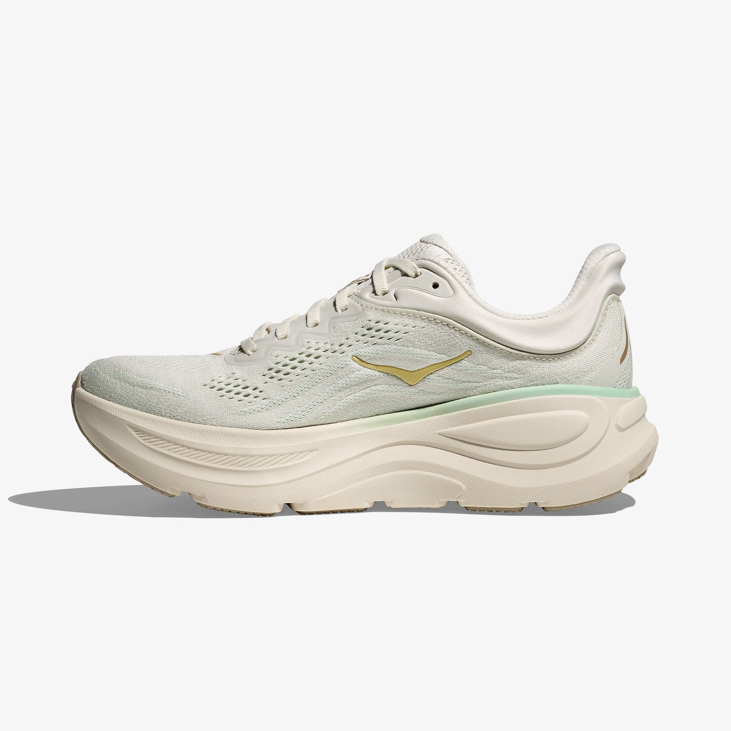 Hoka One Bondi 9 Kadın Bej Koşu Ayakkabısı