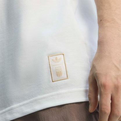 Adidas Italya Milli Takım Og Erkek Beyaz T-shirt