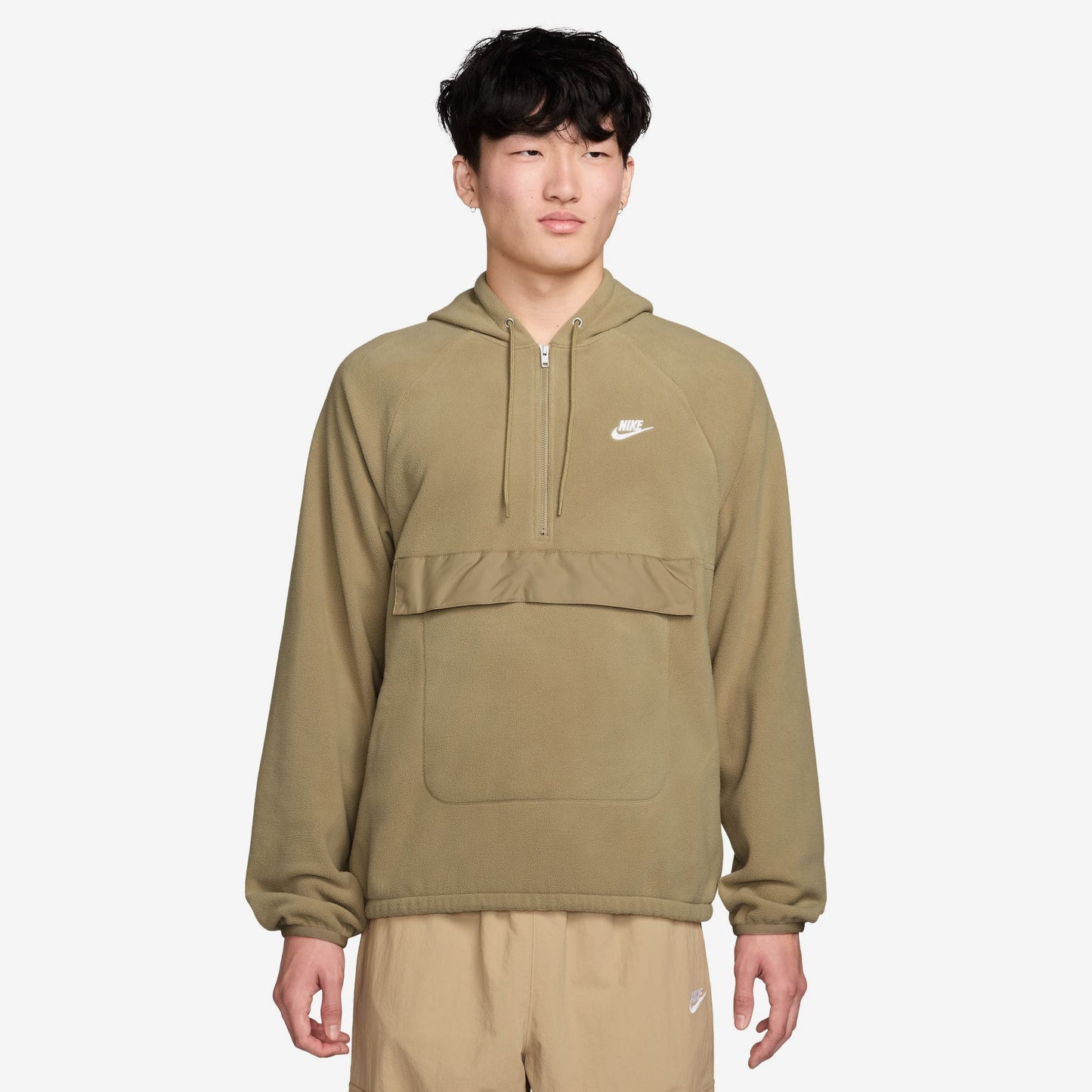 Nike Club Winter Erkek Haki Eşofman Üstü