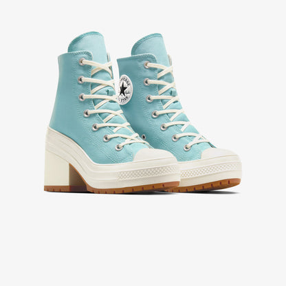 Converse Chuck 70 De Luxe Heel Kadın Mavi Platform Sneaker