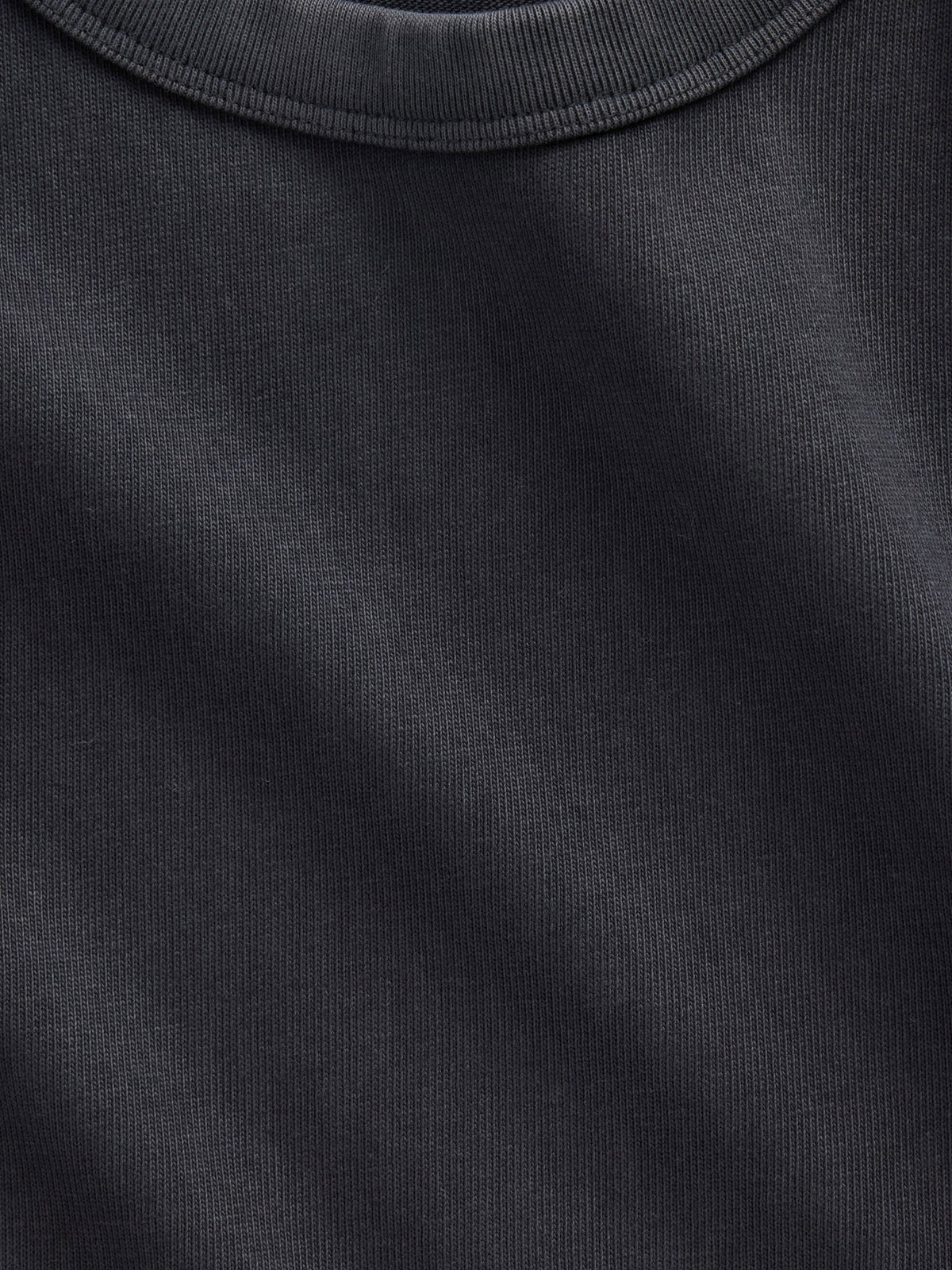 Siyah Heavyweight Relaxed T-shirt