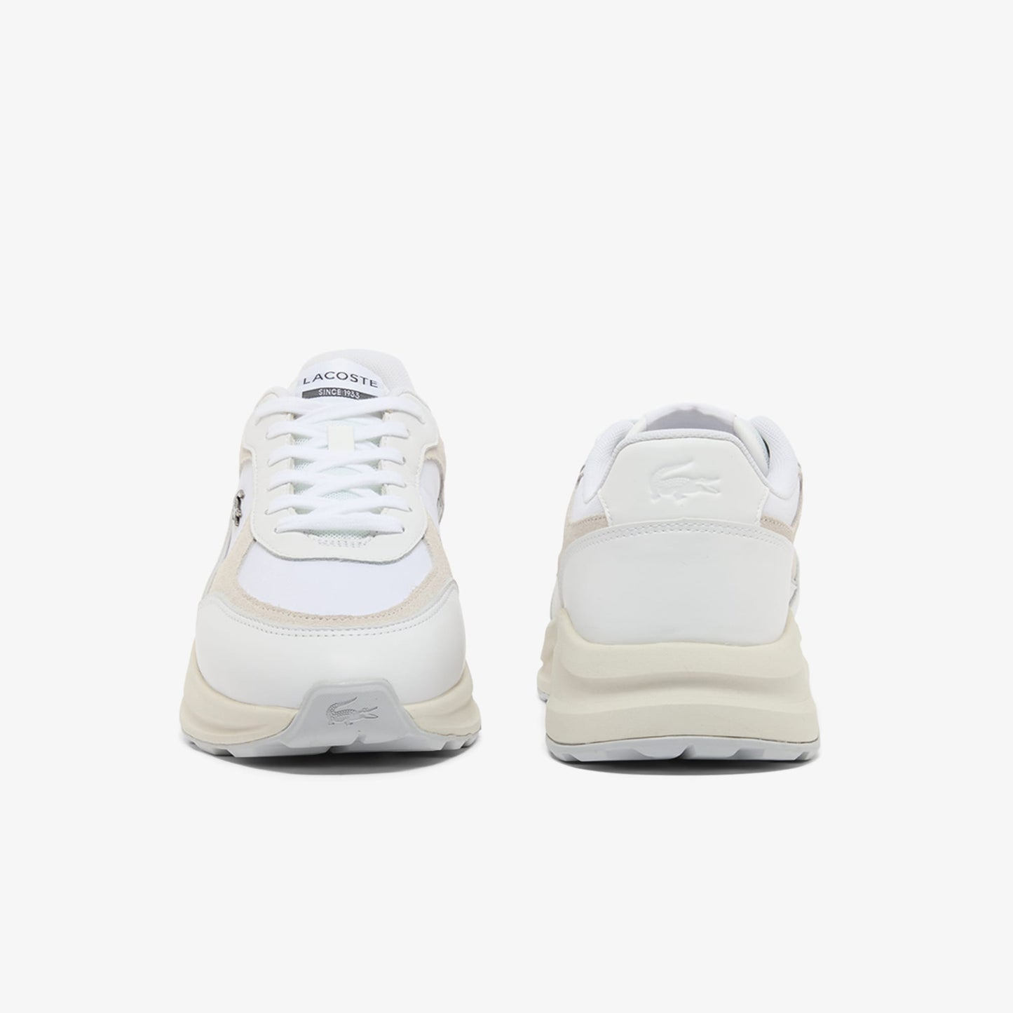 Lacost Run Set Suede Erkek Beyaz Spor Ayakkabı