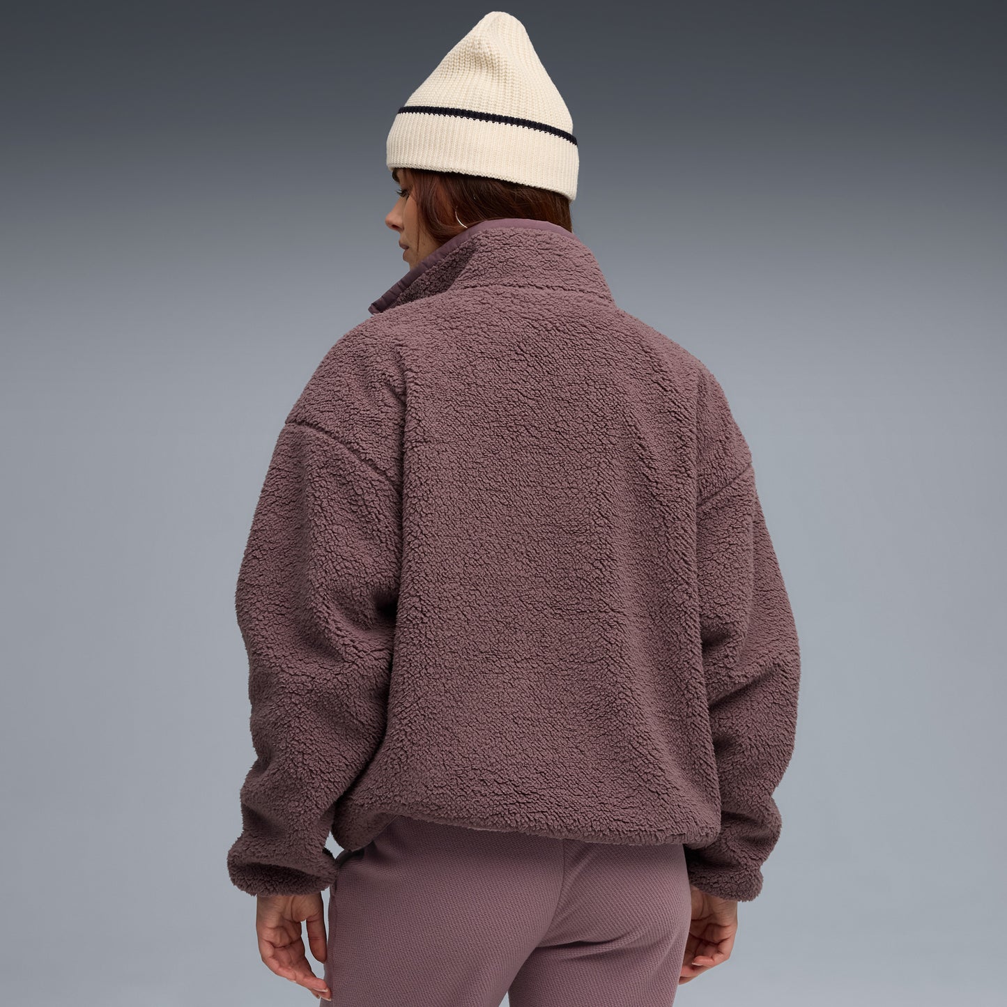 Puma Reversible Kadın Mor Ceket
