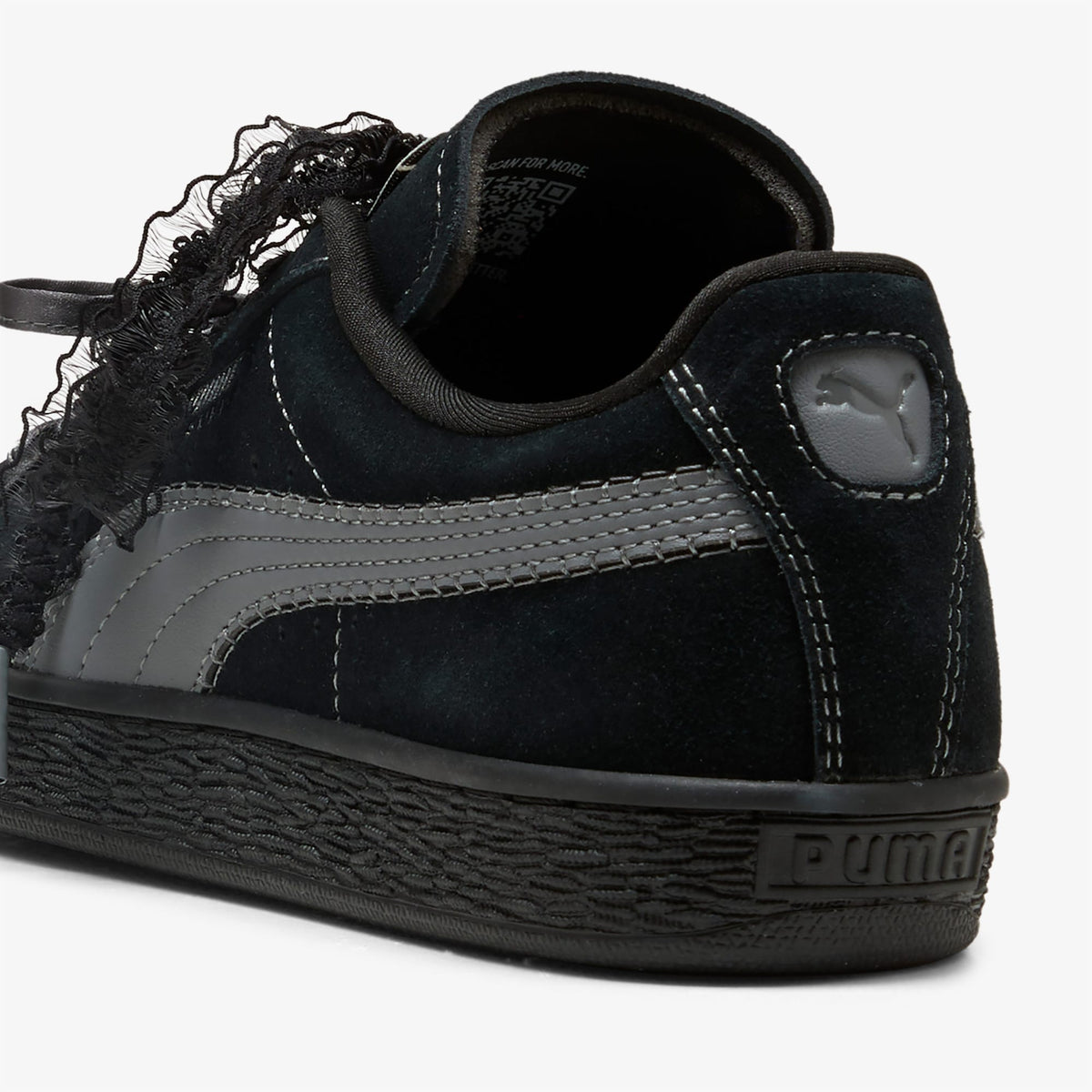 Puma Suede Kadın Siyah Spor Ayakkabı