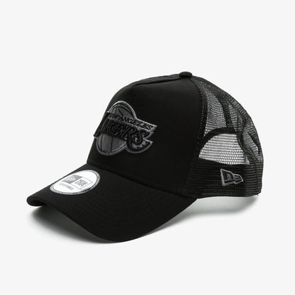 New Era Bob Team Logo 9forty Af Trckr Loslak Unisex Siyah Şapka