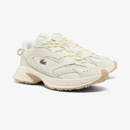 Lacoste L003 Neo Shot Erkek Krem Spor Ayakkabı