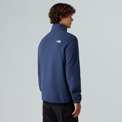 The North Face Glacier Fleece Fermuarlı Lacivert Polar Üst