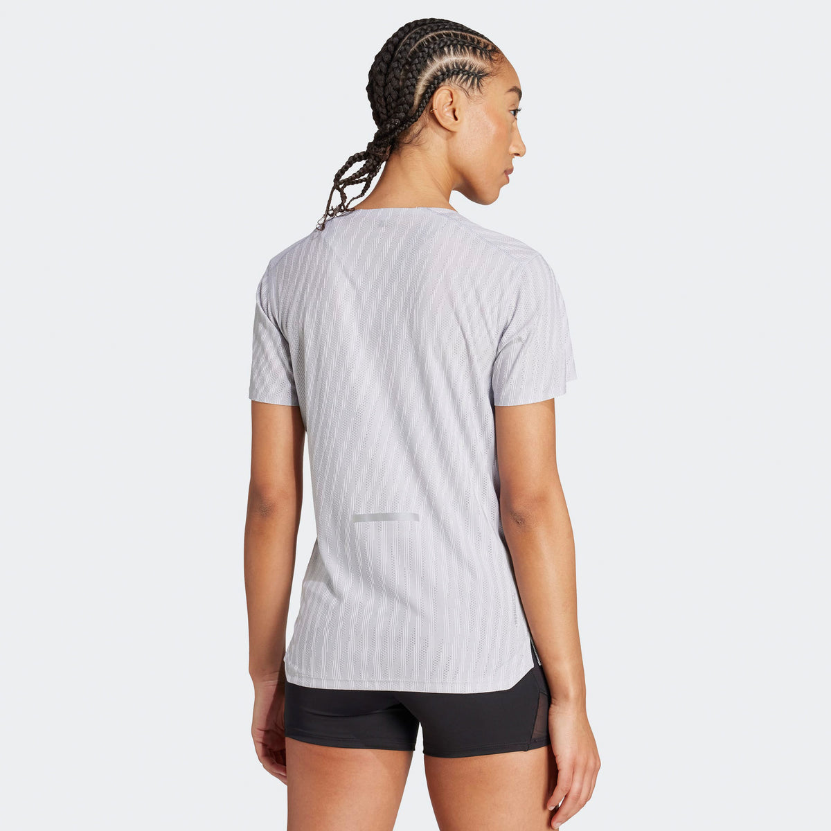 Adidas Adi365 Running Climacool+ Kadın Gri Koşu T-shirt