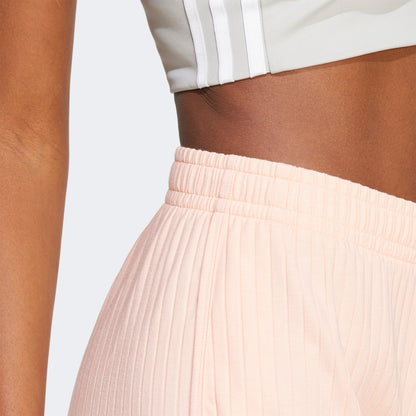 Adidas Essentials Wide Rib Kadın Pembe Şort