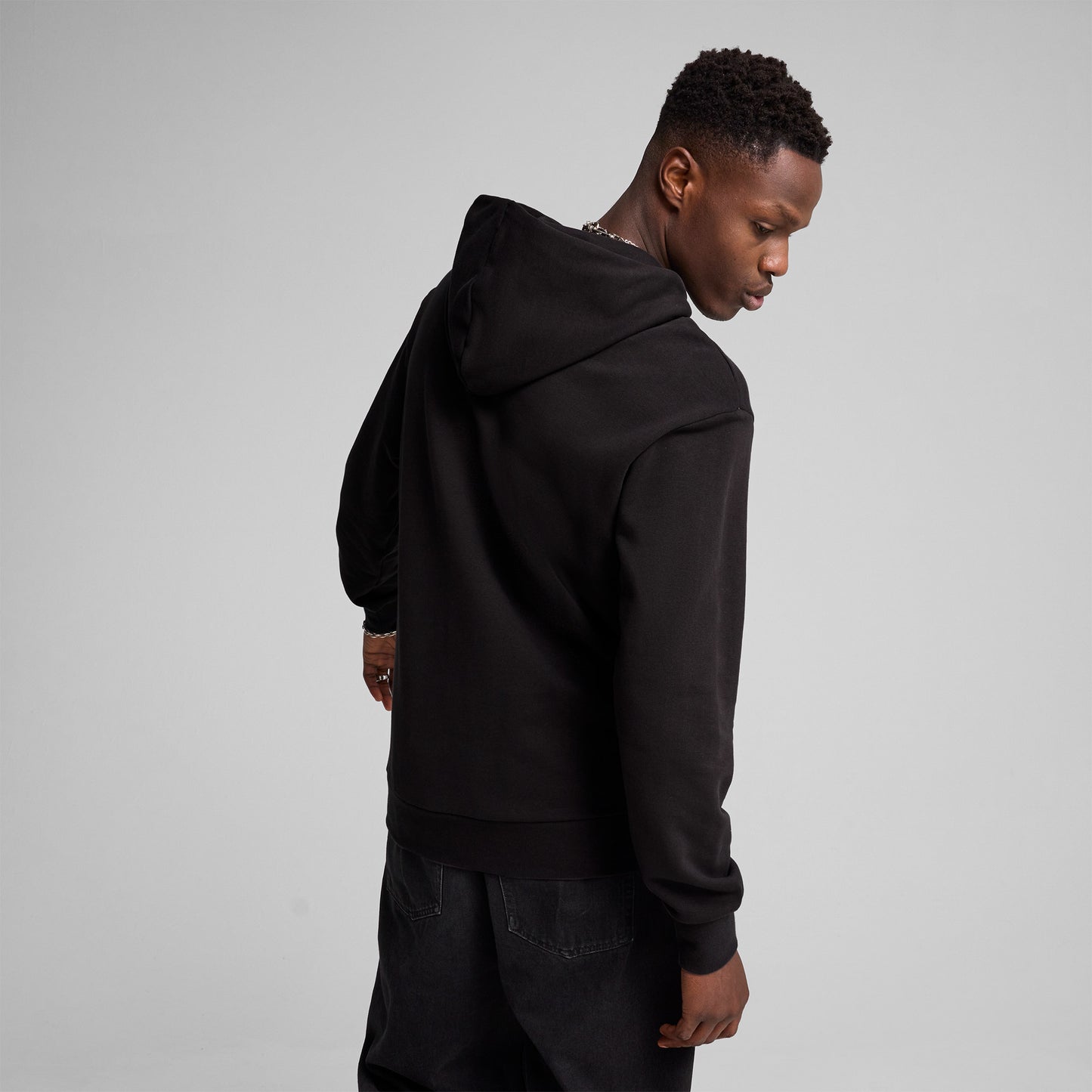 Puma Sports Legacy Graphic Erkek Siyah Sweatshirt
