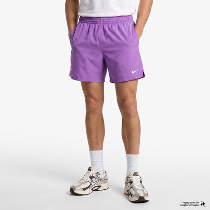 Nike Swim Breaker Solid Essential Erkek Mor Deniz Şortu