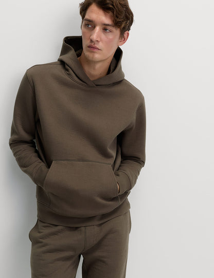 Pamuk Karışımlı Kapüşonlu Sweatshirt