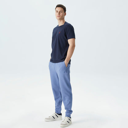 Nautica Erkek Lacivert Standart Fit T-shirt
