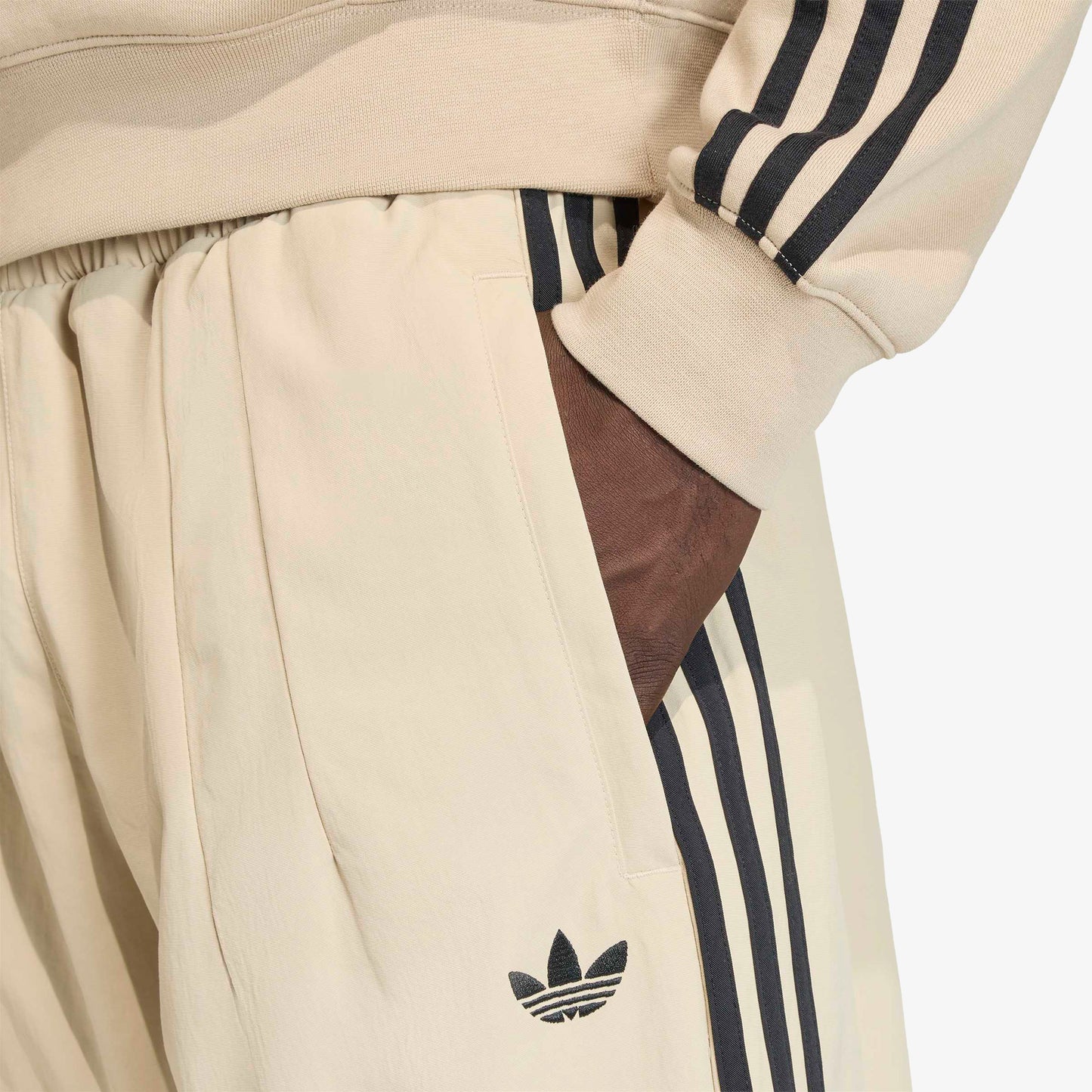 Adidas Tailored Erkek Bej Eşofman Altı