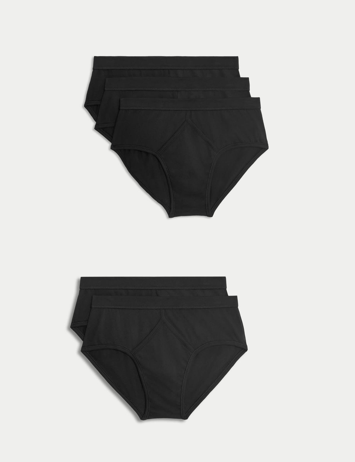 5’li Cotton Rich Cool & Fresh™ Regular Fit Erkek Brief Külot Seti