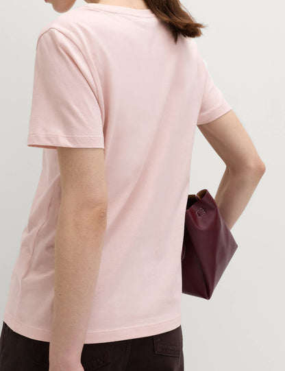 Pamuklu V Yaka T-shirt